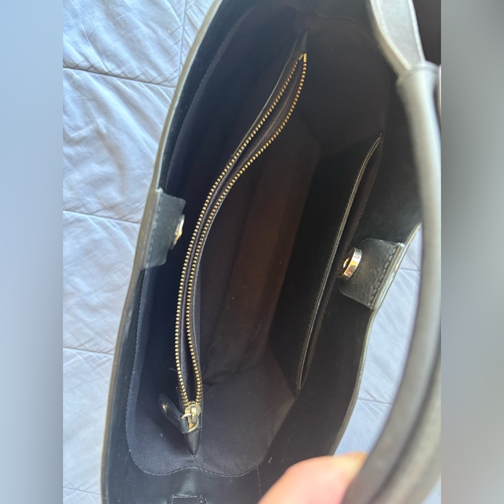 Flattered Hedda Grande Leather Tote Bag/LaptopBag/Work Bag - Picture 5 of 5